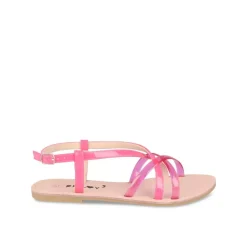 Sandales FUSCHIA Femme Boucle