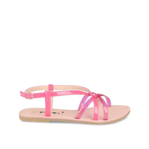 Sandales FUSCHIA Femme Boucle