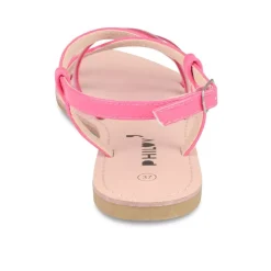 Sandales FUSCHIA Femme Boucle