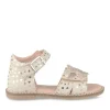 Sandales FUSCHIA Fille CUIR Motif Iridescent Boucle