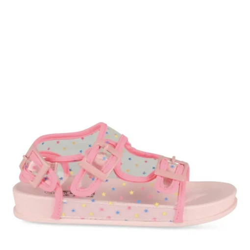 Sandales FUSCHIA Fille Motif Uni Boucle