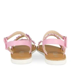 Sandales FUSCHIA Fille Motif Fleuri Scratch