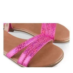 Sandales FUSCHIA Fille Motif Uni Boucle