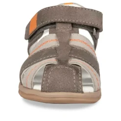 Sandales GRIS Garçon CUIR Scratch
