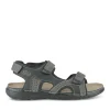 Sandales GRIS Homme Motif Uni Scratch