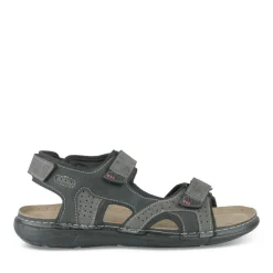 Sandales GRIS Homme Motif Uni Scratch