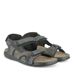 Sandales GRIS Homme Motif Uni Scratch