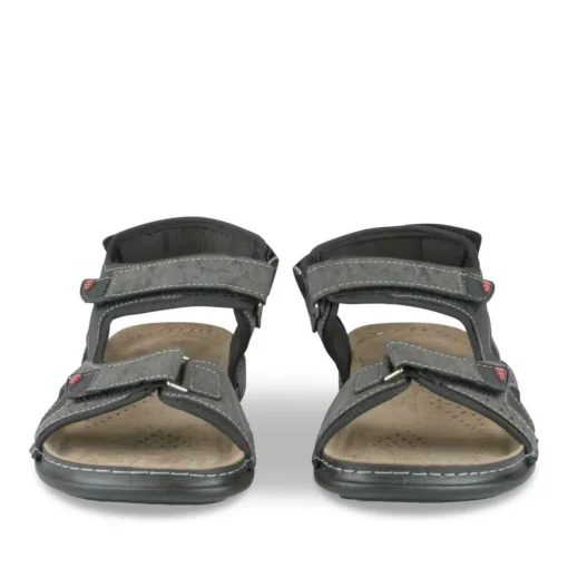 Sandales GRIS Homme Motif Uni Scratch