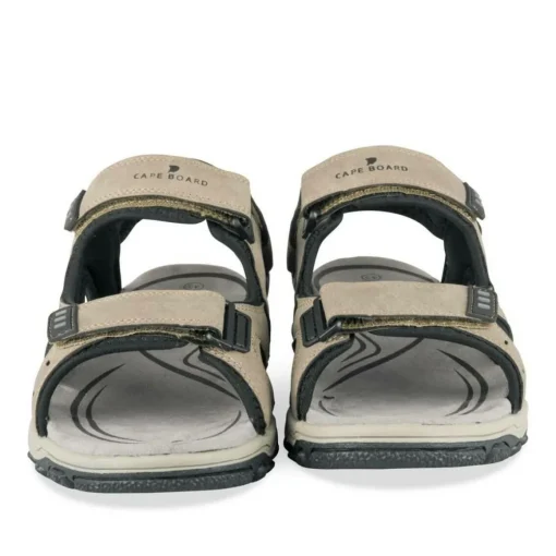 Sandales GRIS Homme Motif Uni Scratch