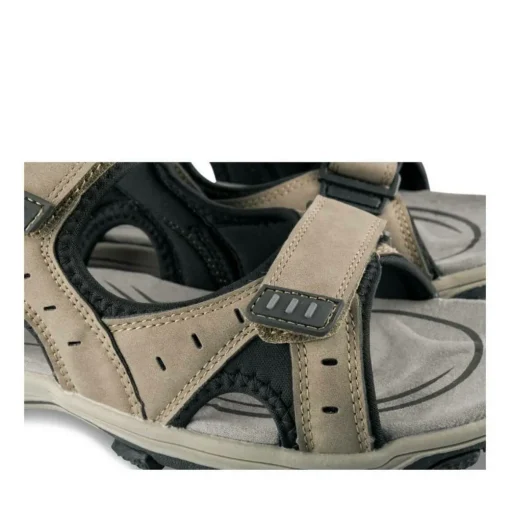 Sandales GRIS Homme Motif Uni Scratch