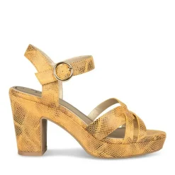 Sandales JAUNE Femme