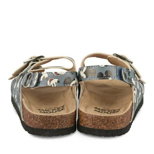 Sandales KAKI Garçon Motif Uni Scratch