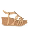 Sandales Liège BEIGE Femme Boucle