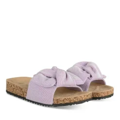 Sandales Liège VIOLET Fille Motif Paillettes A Enfiler