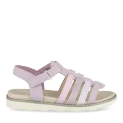 Sandales LILAS Fille Motif Iridescent Scratch