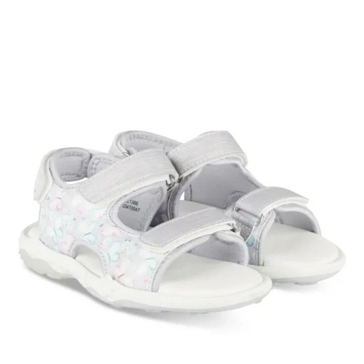 Sandales LILAS Fille Motif Uni Scratch