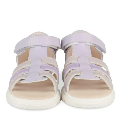 Sandales LILAS Fille Motif Multicolore Scratch
