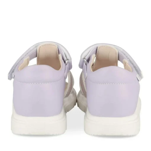 Sandales LILAS Fille Motif Multicolore Scratch