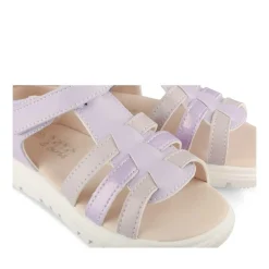 Sandales LILAS Fille Motif Multicolore Scratch