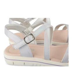 Sandales LILAS Fille Motif Iridescent Scratch