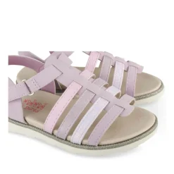 Sandales LILAS Fille Motif Iridescent Scratch