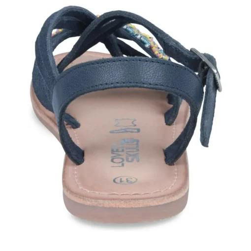 Sandales MARINE Fille CUIR