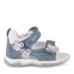 Sandales MARINE Fille Motif Uni Scratch