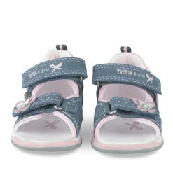 Sandales MARINE Fille Motif Uni Scratch