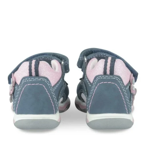 Sandales MARINE Fille Motif Uni Scratch