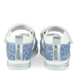 Sandales MARINE Fille Motif Uni Scratch