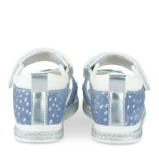Sandales MARINE Fille Motif Uni Scratch