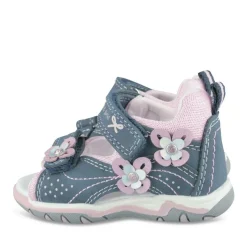 Sandales MARINE Fille Motif Uni Scratch