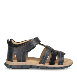 Sandales MARINE Garçon CUIR Scratch