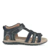 Sandales MARINE Garçon CUIR Motif Uni Scratch