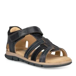 Sandales MARINE Garçon CUIR Scratch