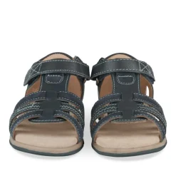 Sandales MARINE Garçon CUIR Motif Uni Scratch
