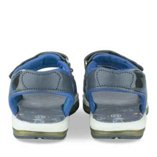 Sandales MARINE Garçon Motif Uni Scratch