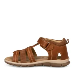 Sandales MARRON Garçon CUIR Scratch
