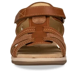 Sandales MARRON Garçon CUIR Scratch