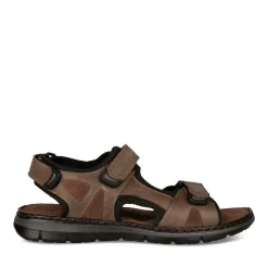 Sandales MARRON Homme CUIR Scratch