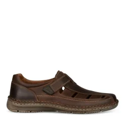 Sandales MARRON Homme CUIR Scratch