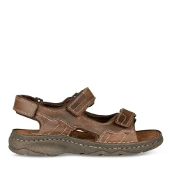 Sandales MARRON Homme CUIR Scratch