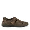 Sandales MARRON Homme CUIR Motif Uni Scratch