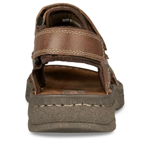 Sandales MARRON Homme CUIR Scratch