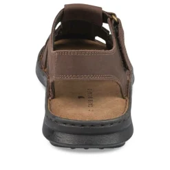 Sandales MARRON Homme CUIR Scratch