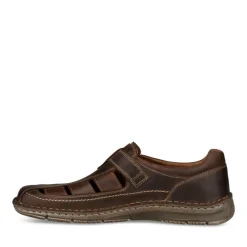 Sandales MARRON Homme CUIR Scratch