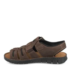Sandales MARRON Homme CUIR