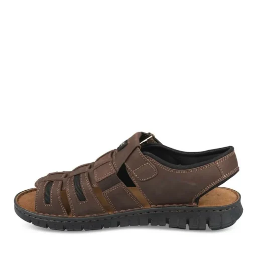 Sandales MARRON Homme CUIR