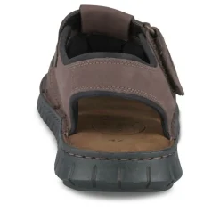 Sandales MARRON Homme CUIR Motif Uni Scratch