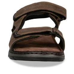 Sandales MARRON Homme CUIR Scratch
